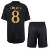 Officiële Voetbalshirt + Korte Broek Real Madrid Kroos 8 Derde 2023-24 - Kids